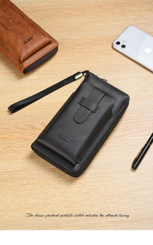 New Men’s Long Wallet