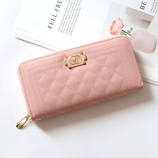 New Fashion Women’s Long Zip-Around Wallet