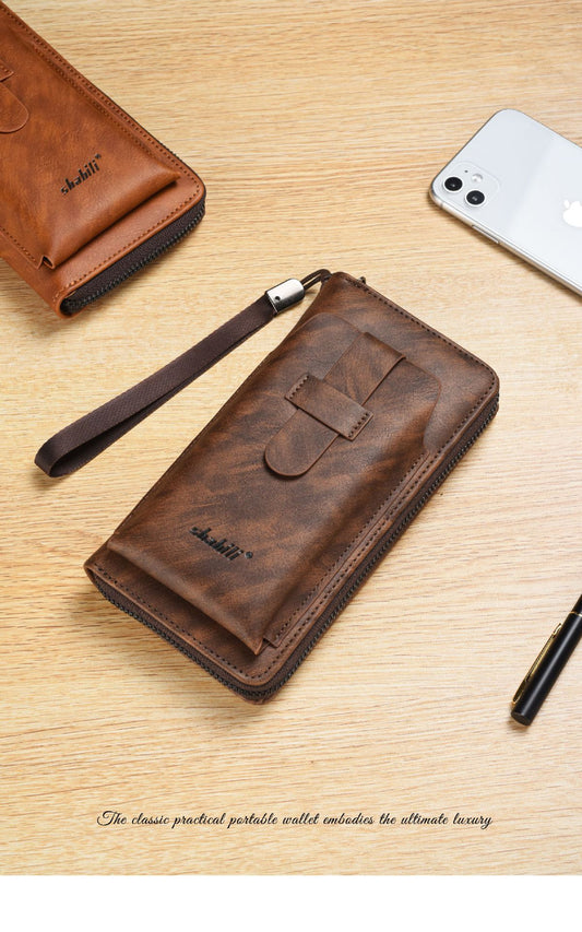 New Men’s Long Wallet