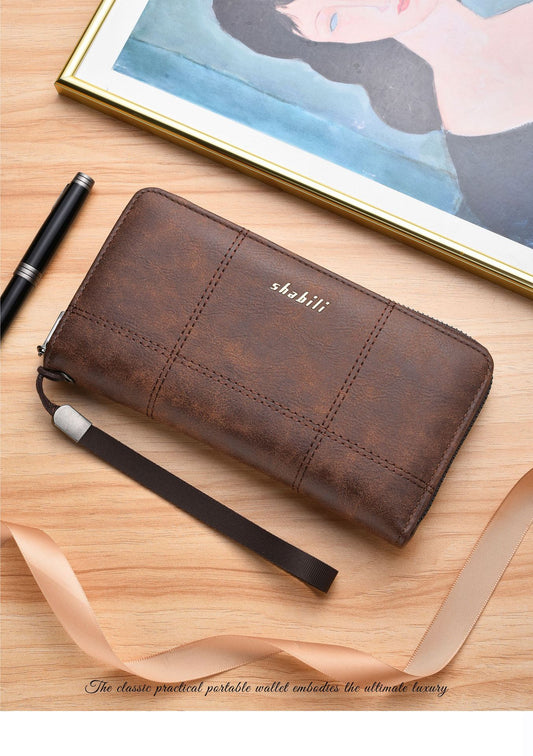 New Men’s Long Wallet