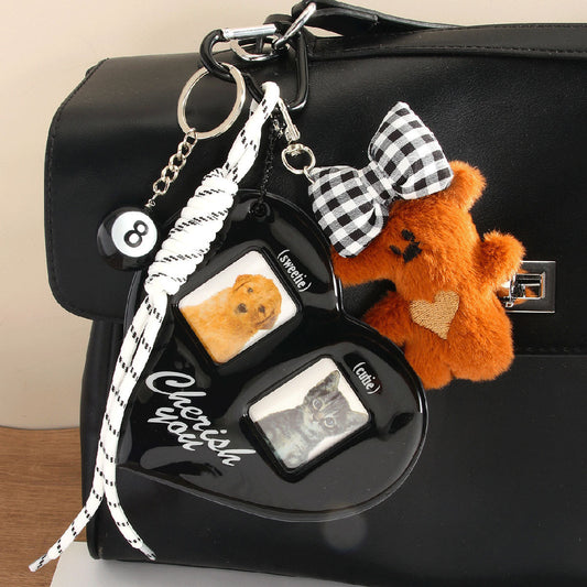 Black Embrace Couple Teddy Bears