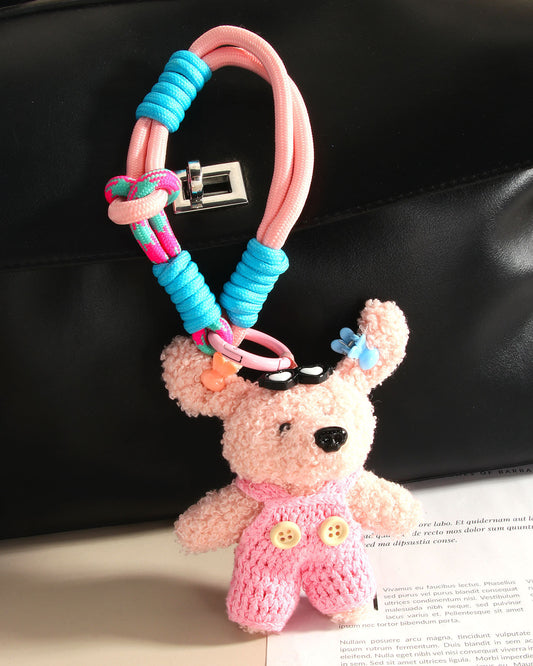 Pink Sweater Bunny Plush