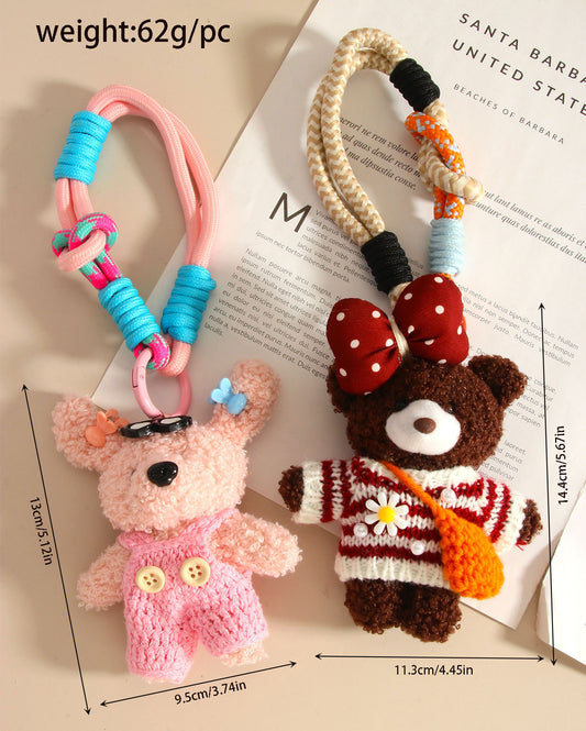 Brown Sweater Hugging Teddy