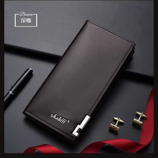 SHABILI Men’s Waxed Leather Wallet