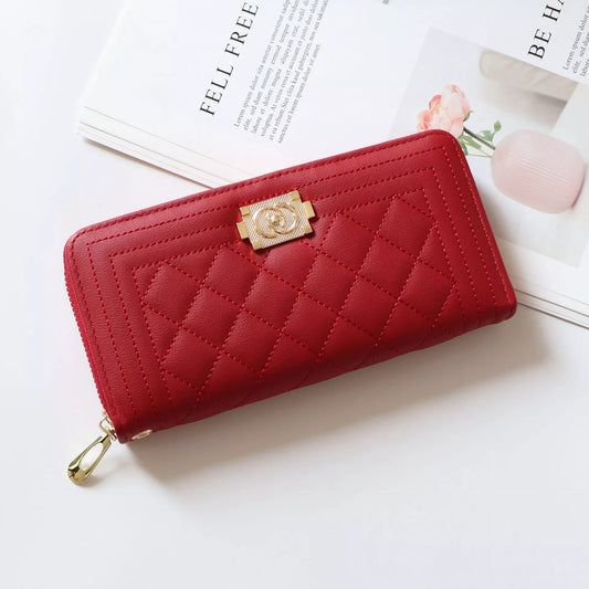 New Fashion Women’s Long Zip-Around Wallet
