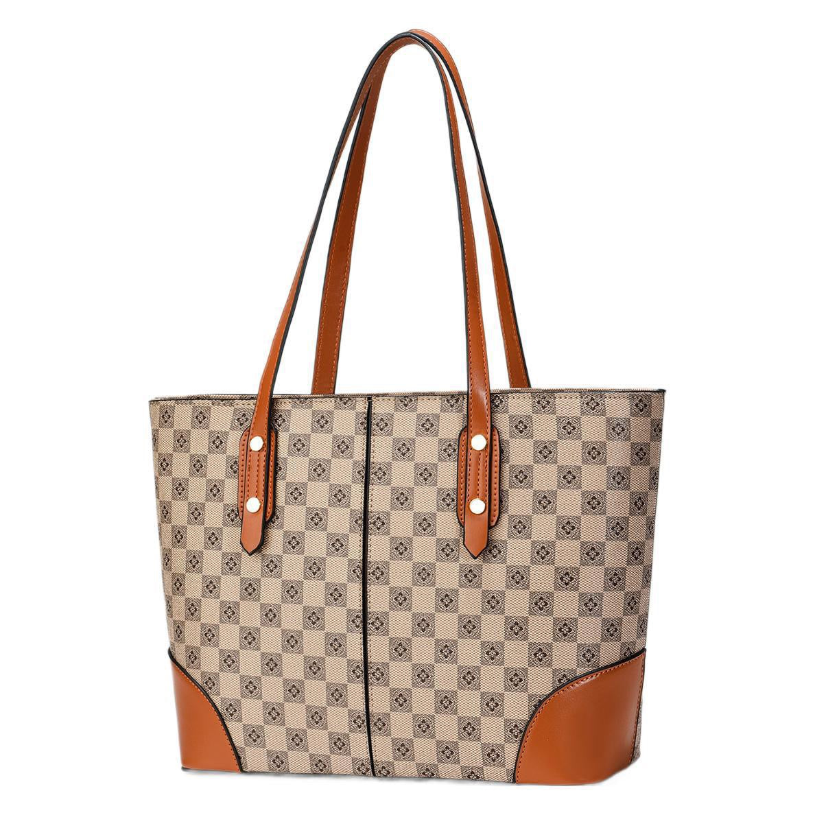 Vintage Pattern Tote Bag – Large HandbagShoulder Bag for Women